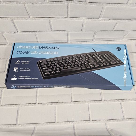 USB Keyboard BRAND NEW! SEALED! Digital Innovations 4250500 - Picture 2 of 6